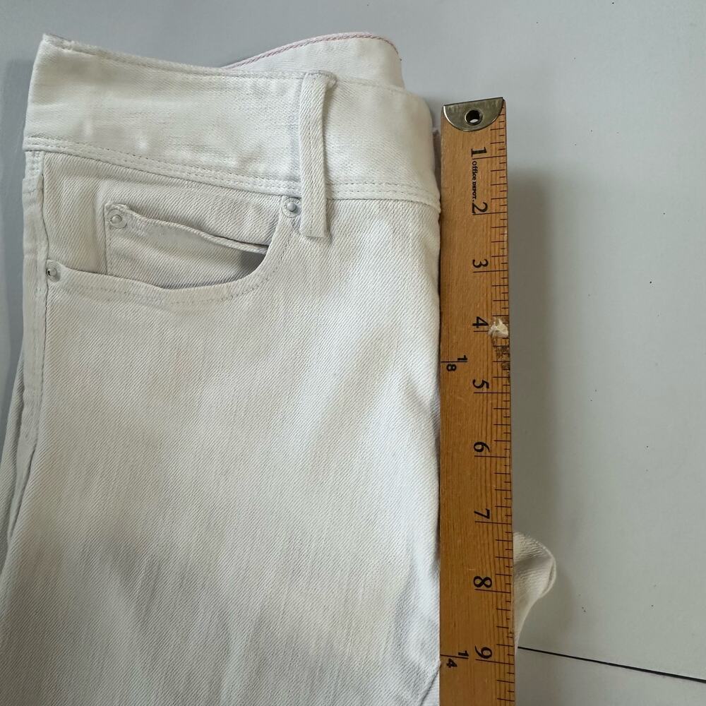 Lilly Pulitzer Jeans Womens 4 White Worth Skinny Low Rise Denim Casual Vacation - Picture 11 of 13